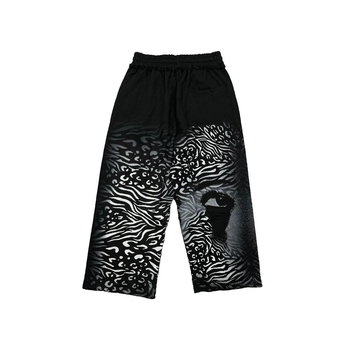 Mixed Emotions Black 'Stripped' Sweatpants