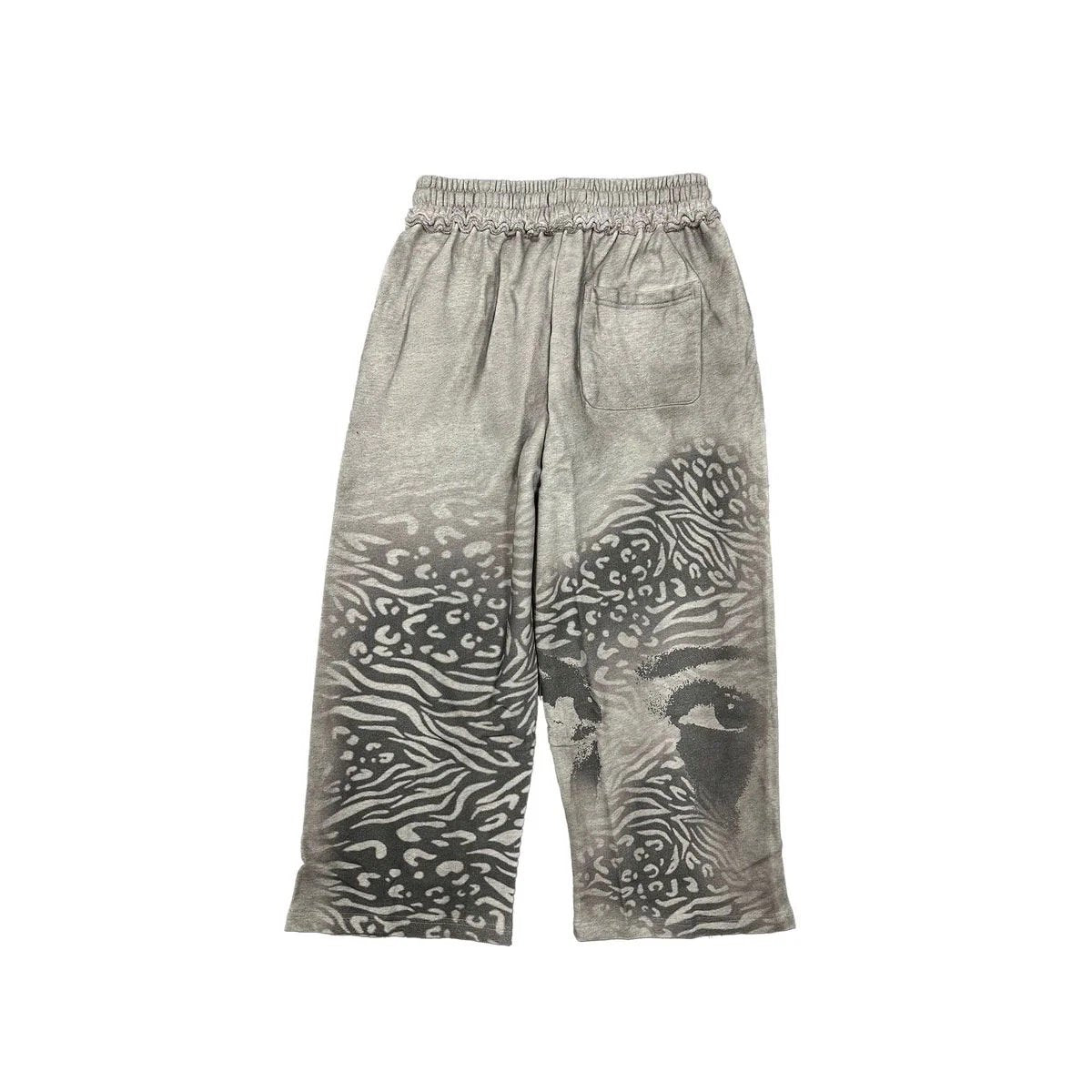 Mixed Emotions Cream 'Stripped' Sweatpants