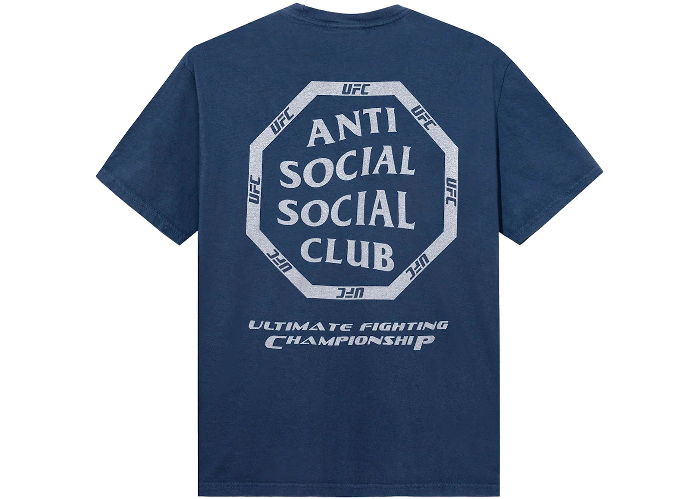 Anti Social Social Club x UFC Ultimatum Tee Blue