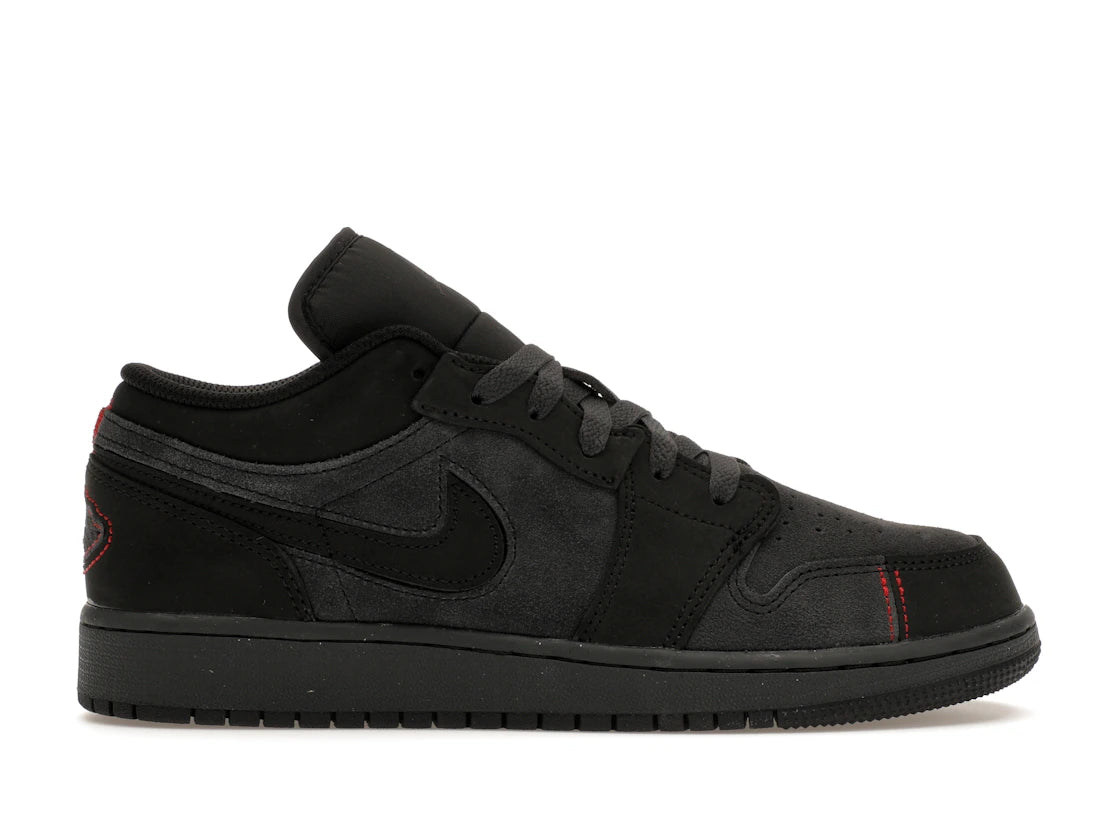Jordan 1 Low SE Craft Dark Smoke Red (GS)