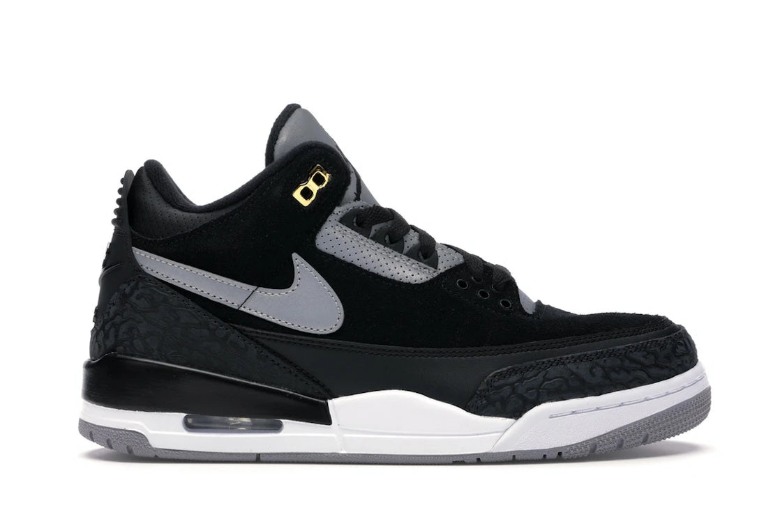 Jordan 3 Retro Tinker Black Cement Gold