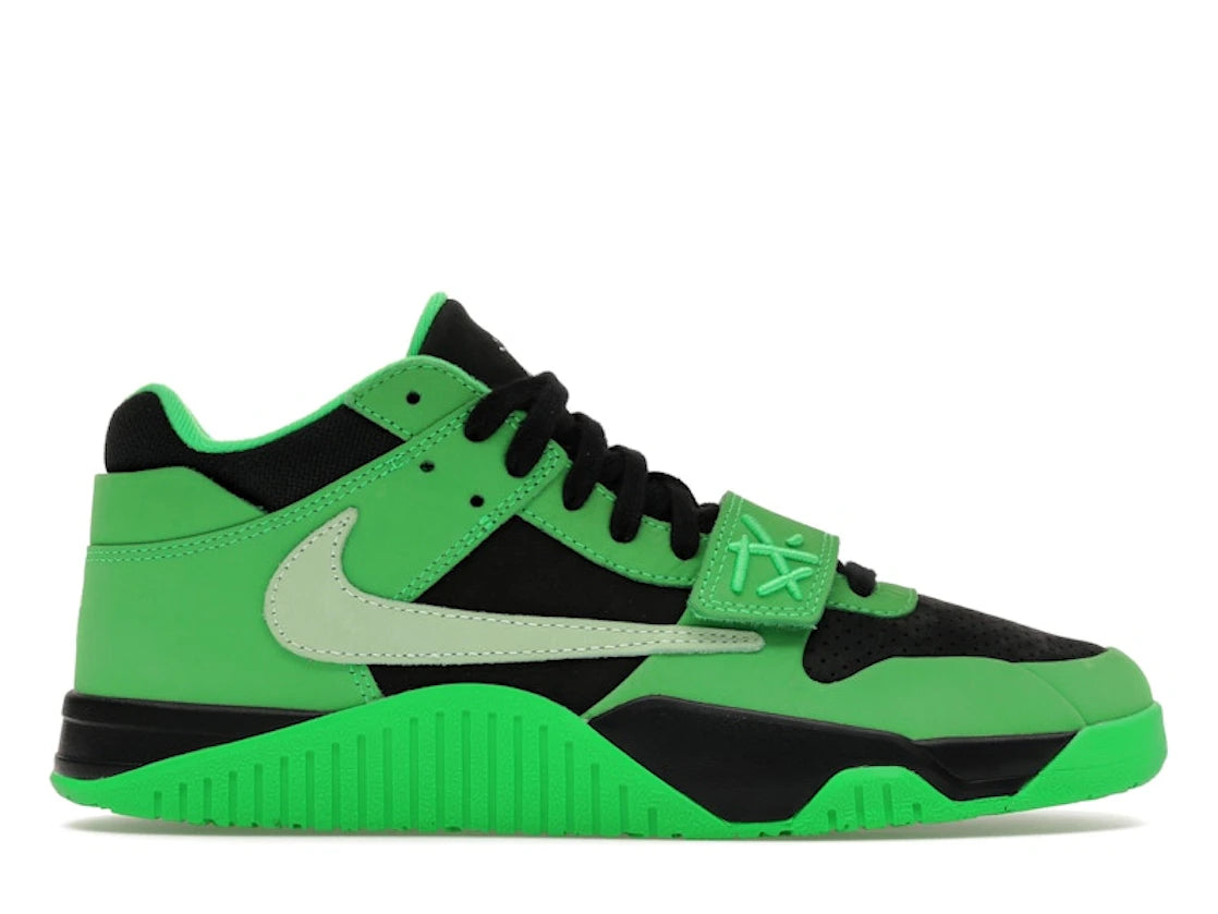 Jordan CJ1 T-Rexx Travis Scott Green Spark