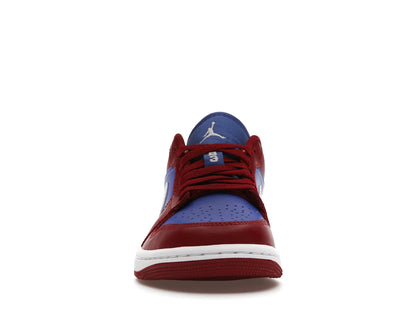 Jordan 1 Low Pomegranate Medium Blue (Women's)