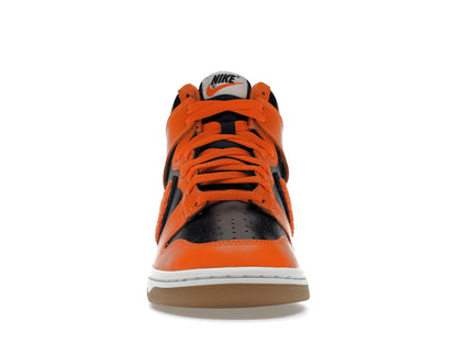 Nike Dunk High Retro Chenille Swoosh Safety Orange