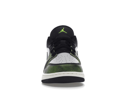 Jordan 1 Low Wear Away Electric Green (GS)