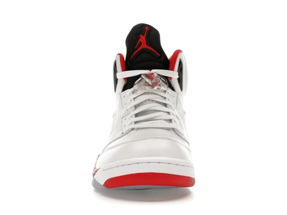 Jordan 5 Retro Fire Red Black Tongue (2025)