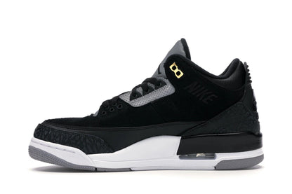 Jordan 3 Retro Tinker Black Cement Gold