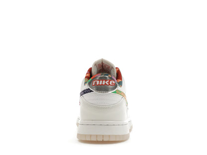 Nike Dunk Low White Multi-Color Paisley (GS)