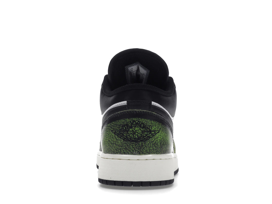 Jordan 1 Low Wear Away Electric Green (GS)