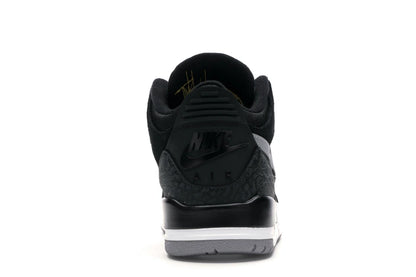 Jordan 3 Retro Tinker Black Cement Gold